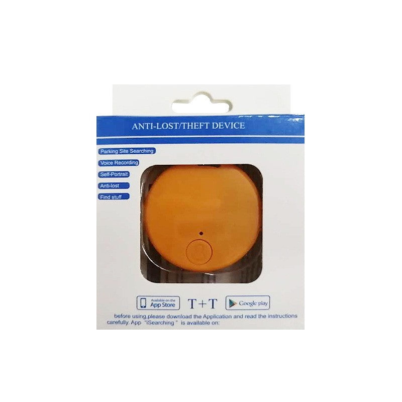 Dispozitiv Bluetooth Impotriva Pierderii, Portocaliu, Cutie, Baterie si Manual de Utilizare Incluse