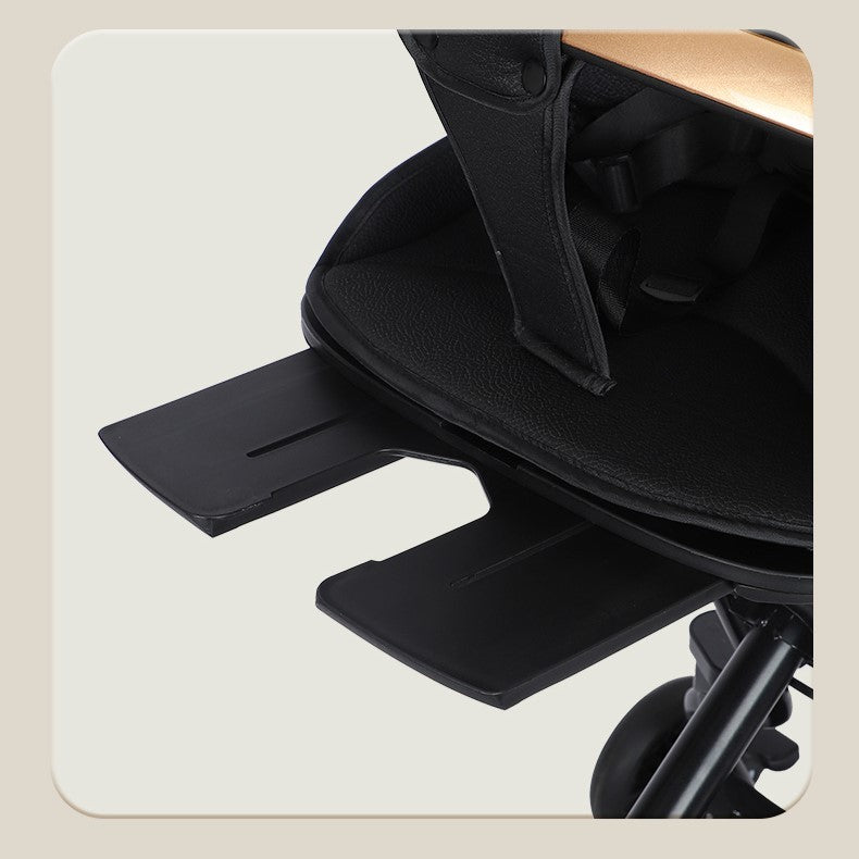 Carucior Sport 3in1, 6-36 Luni, Reversibil, Pliabil, Tavita pentru Masa, Pozitie de Somn, Centura de Siguranta, Roti 360, Suport Pahar, Copertina pentru Soare, 32x63x95cm, Bej Model Cosmos