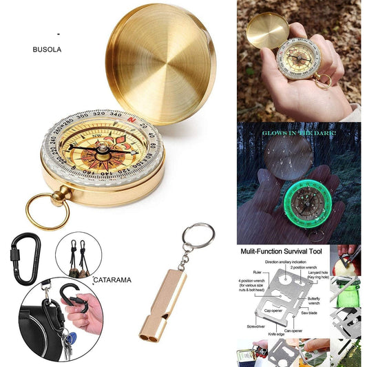 Kit supravietuire multifuncional, 40 de Instrumente Profesionale, Echipament de prim-ajutor, Drumetie, Camping