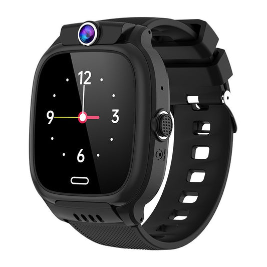 Ceas Smartwatch, Pentru Copii, Model Y36, cu Functie Telefon, 4G, Localizare LBS, Istoric Traseu, Monitorizare Spion, Apel Video, Rezistent la Apa, Negru