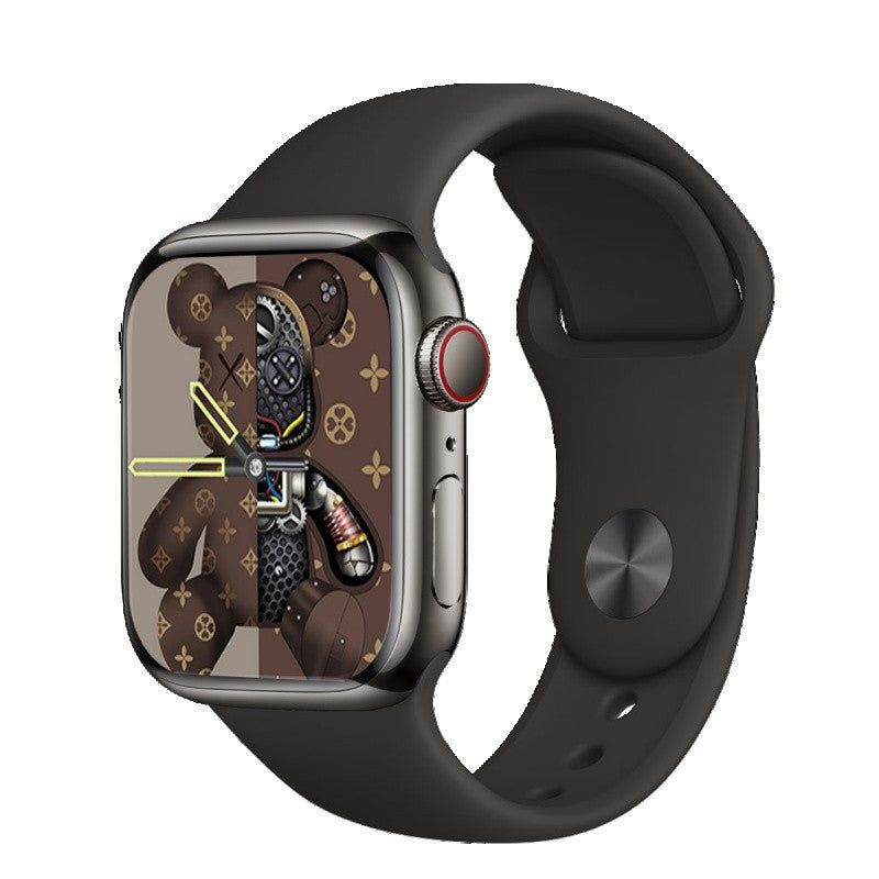 Ceas Smartwatch, 9 Business Edition, Apeluri Bluetooth, incarcare Wireless, afisaj 2.01 inch, rezolutie 240*296, Negru