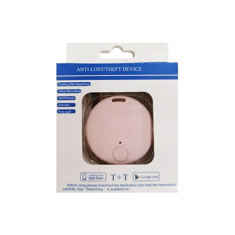 Dispozitiv Bluetooth Impotriva Pierderii, Roz, Cutie, Baterie si Manual de Utilizare Incluse