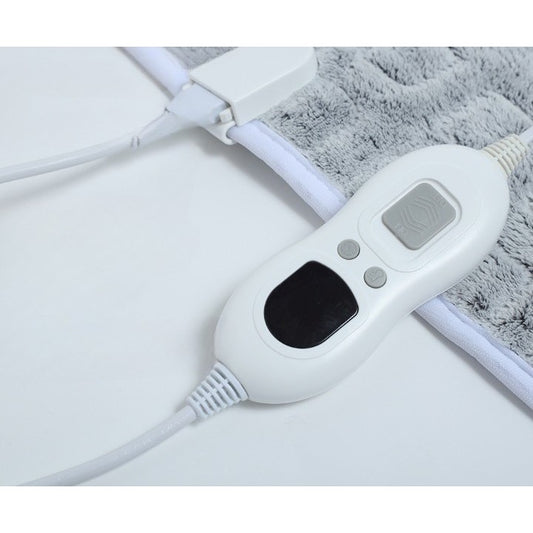 Patura electrica simpla, 100 W, 152 x 127 cm, 6 trepte de reglare, Gri