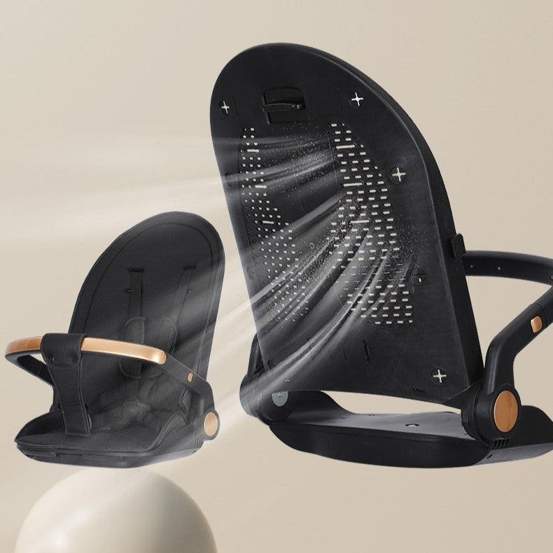 Carucior Sport 3in1, 6-36 Luni, Reversibil, Pliabil, Tavita pentru Masa, Pozitie de Somn, Centura de Siguranta, Roti 360, Suport Pahar, Copertina pentru Soare, 32x63x95cm, Bej Model Cosmos